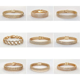 BR_001 : Creative Concept, 600+ Bracelet, Elegant Diamond Cuff – Bridal & Cocktail Jewelry Bracelet
